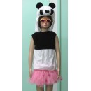 熊貓半身背心動物表演服