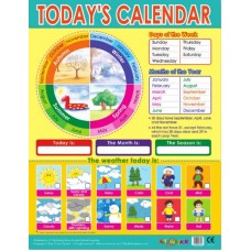 Wall chart: Today's Calendar